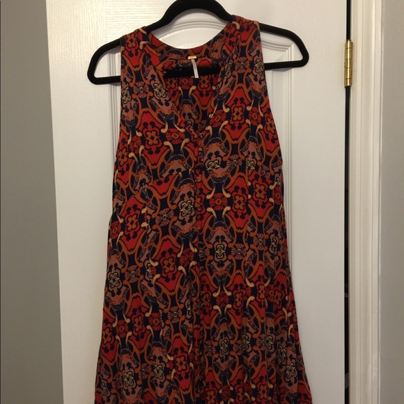 Free People button down mini dress. - Picture 2 of 3